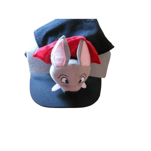 New Bat on Hat With Cape Baseball Hat Halloween - Picture 1 of 2